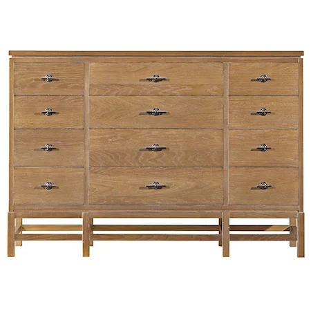 12 Drawer Tranquility Isle Dresser